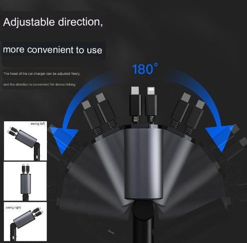 4 In 1 Retractable Charger
